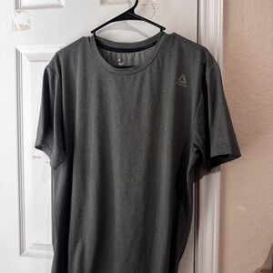 Reebok Men's Charcoal Short Sleeve Tee